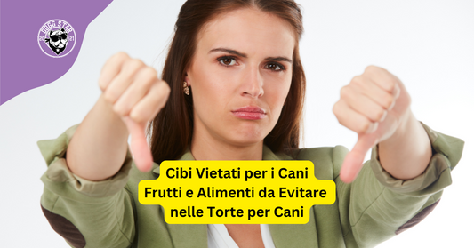 Cibi Vietati per i Cani: Frutti e Alimenti da Evitare nelle Torte per Cani