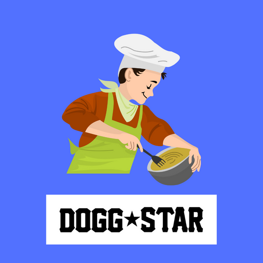 Ricette interessanti trovate in giro per il mondo.Torta per cani ricetta veloce Dogg Star / Francia.