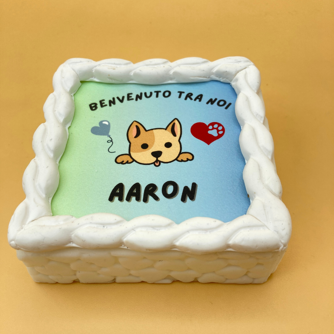 2 Striscioni Personalizzati Per Compleanno Con Cuori, Blu, Per Interno/esterno, Con Foto E Nome (0,9x0,3m)