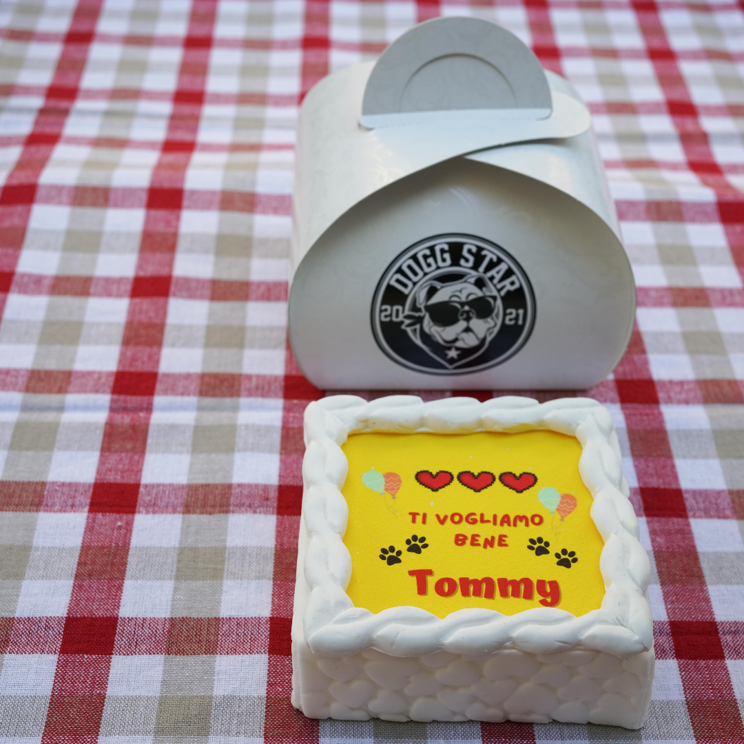 Torta Per Cani Ti Vogliamo Bene Personalizzabile