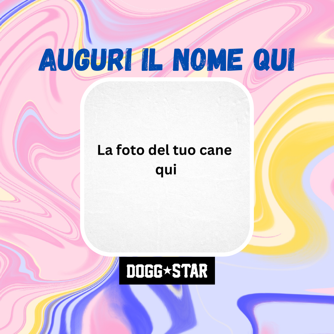 Fotogenica Torta Per Cani CON FOTO e NOME