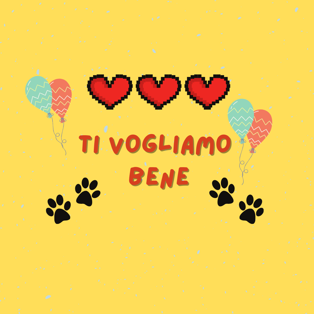 Torta Per Cani Ti Vogliamo Bene Personalizzabile