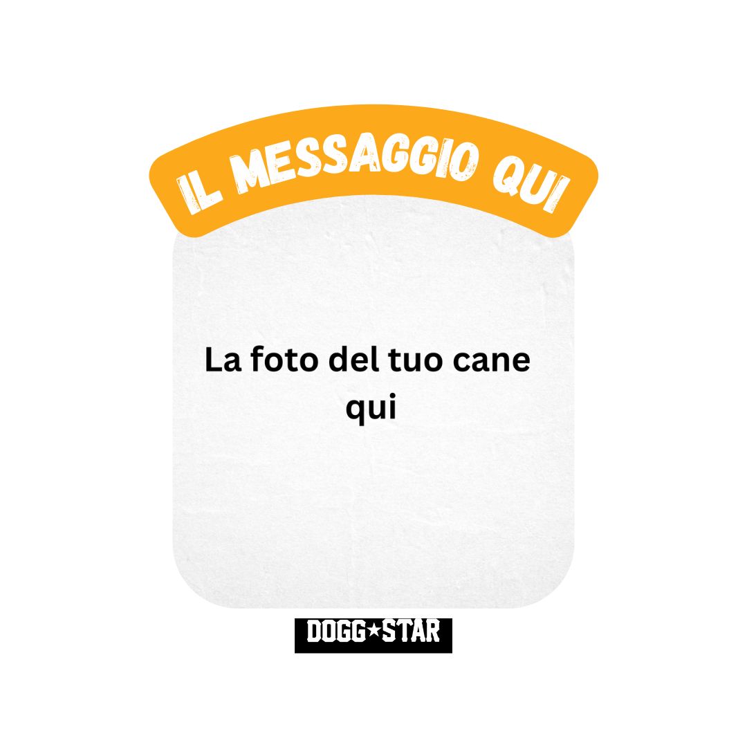Incanto per Lei Personalizzabile CON FOTO, Torta Per Cani Superiore