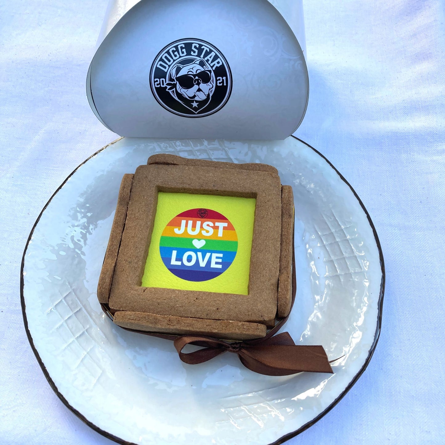 Torta per Cani BiscoBau Destrutturabile Senza Zuccheri Aggiunti - Just Love