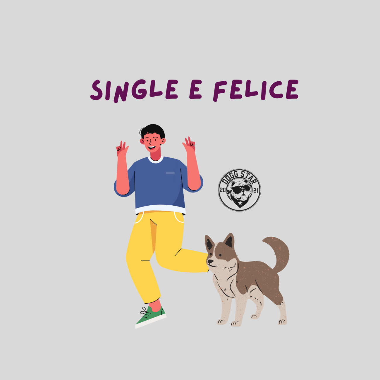 Torta Per Cani Single e Felice