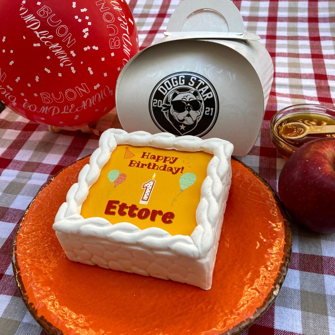 torta per cani personalizzabile