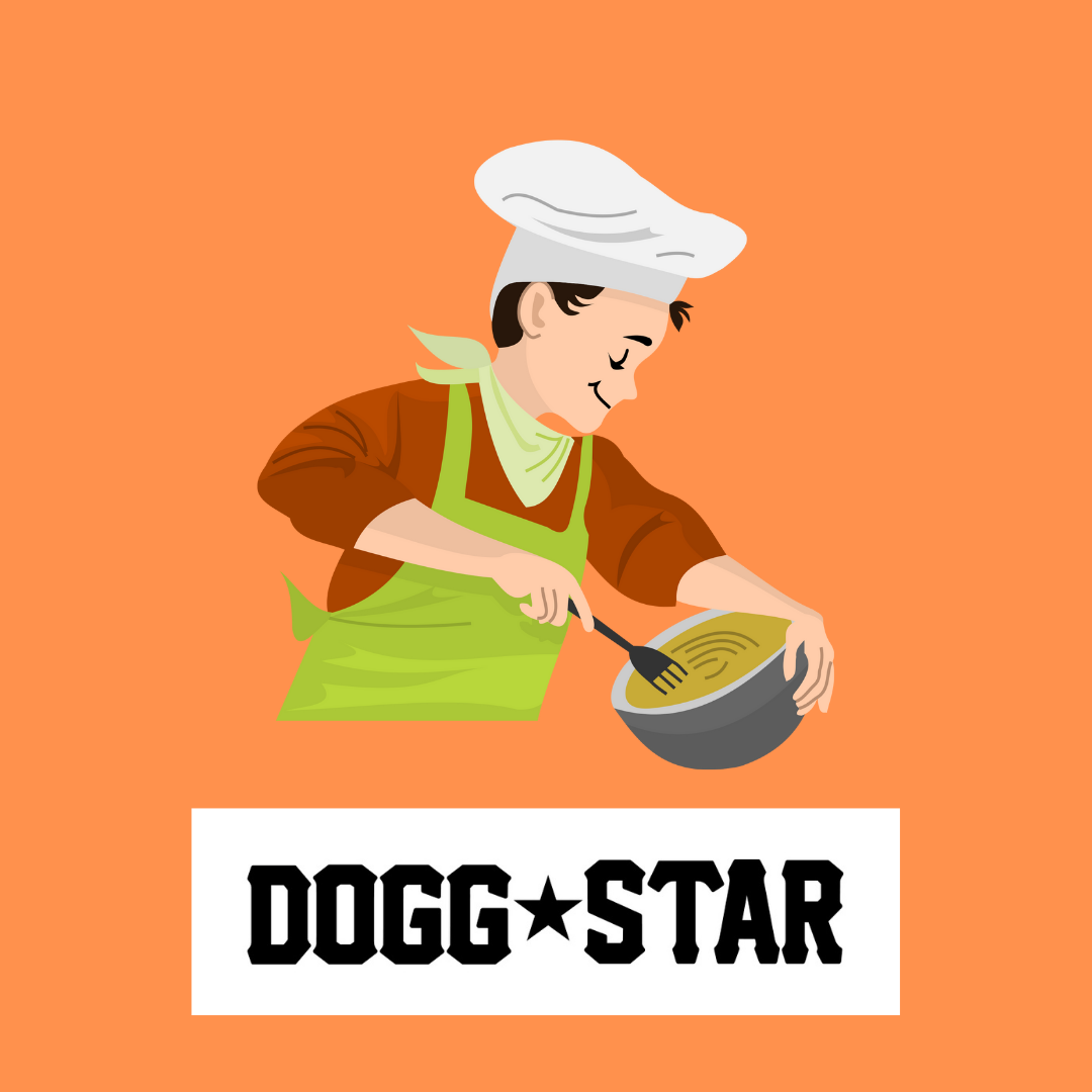Ricette interessanti trovate in giro per il mondo. Torta per cani ricetta veloce Dogg Star / Canada.
