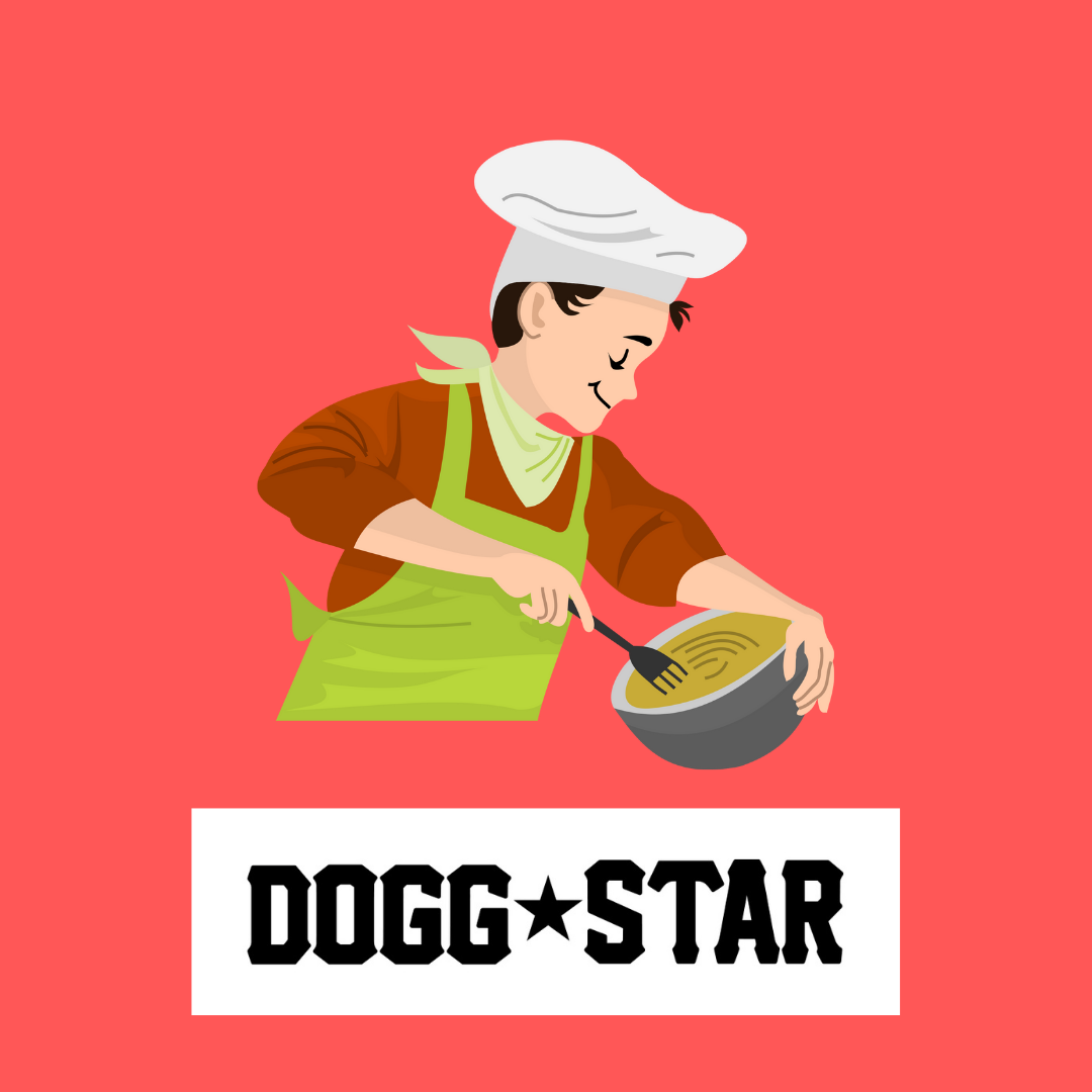 Ricette interessanti trovate in giro per il mondo. Torta per cani ricetta veloce Dogg Star / Stati Uniti.