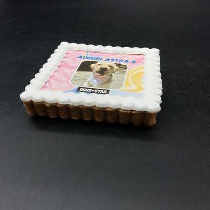 Gâteau pour chien photogénique AVEC PHOTO et NOM