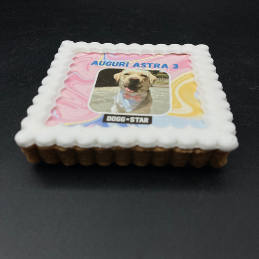 Gâteau pour chien photogénique AVEC PHOTO et NOM