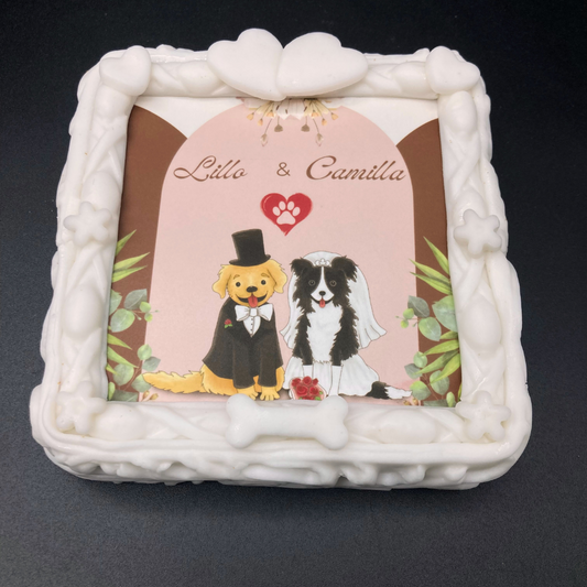 Torta Per Cani Matrimonio Personalizzabile