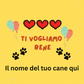 Torta Per Cani Ti Vogliamo Bene Personalizzabile