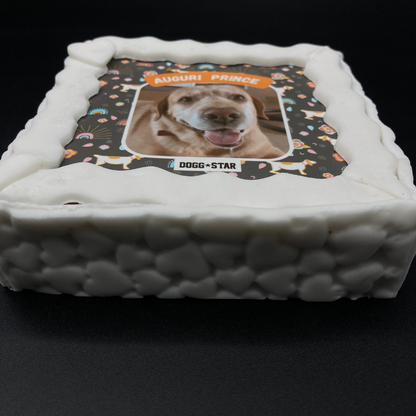 Photogenic 2 Dog Cake WITH PHOTO and NAME