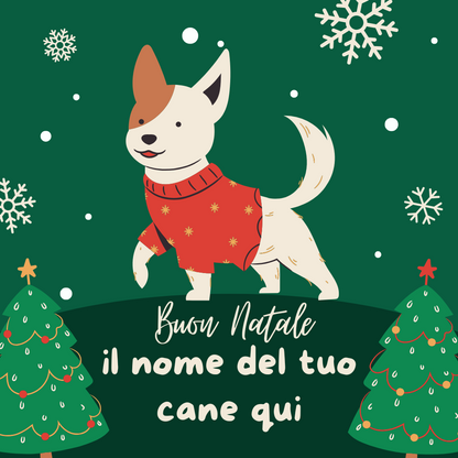 Torta di Natale per Cani Personalizzata